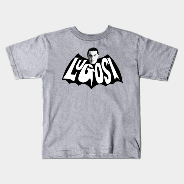 Lugosi Batwing Kids T-Shirt by zombill